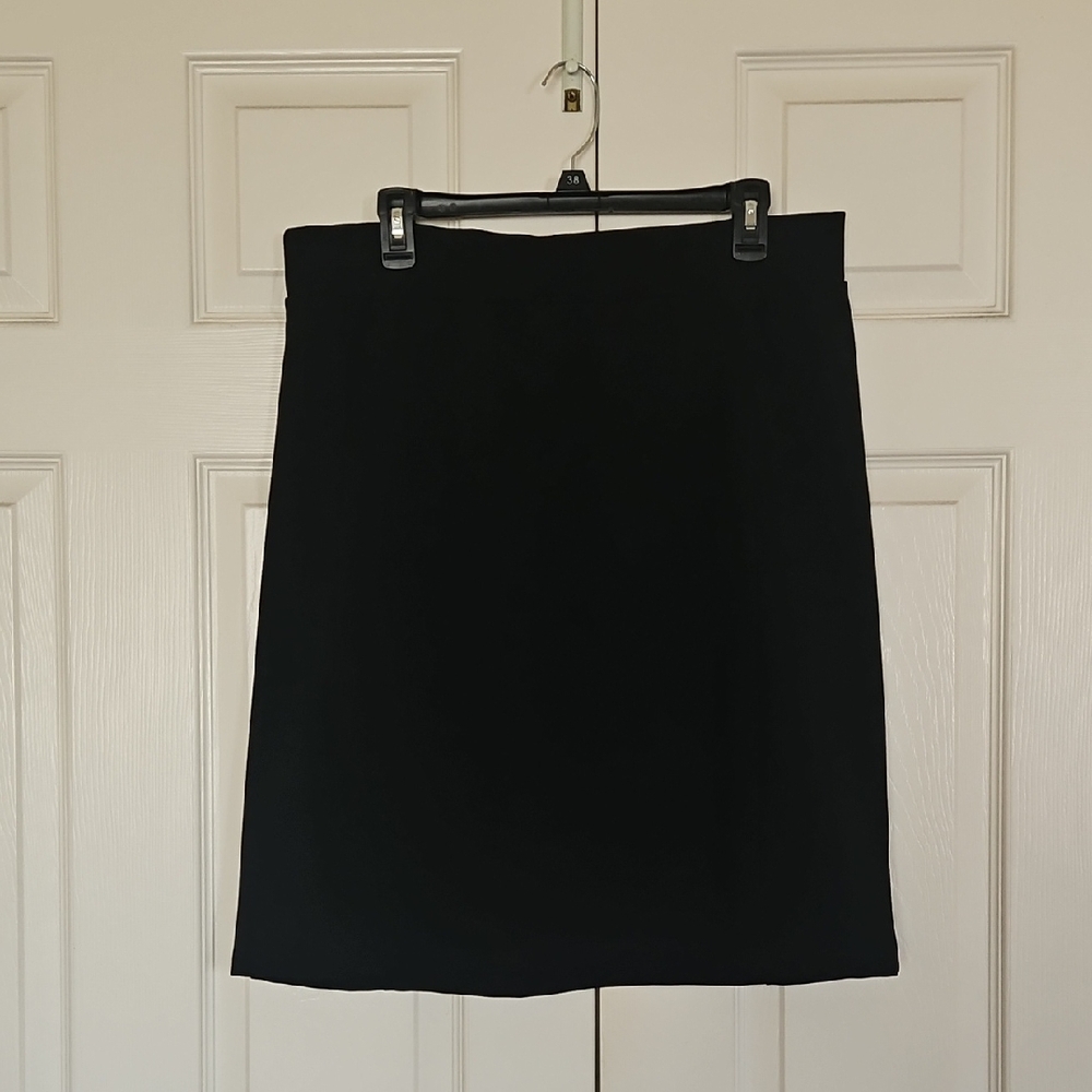 Pure Energy Black Pencil Skirt Knee-Length Work